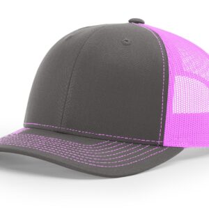Charcoal/Neon Pink