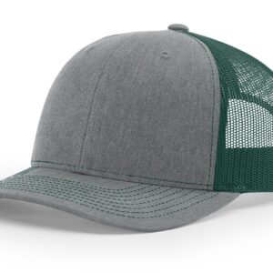 Heather Grey/Dark Green