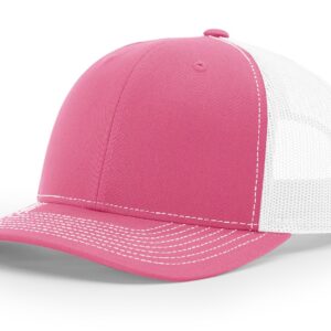 Hot Pink/White