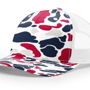 Americana Duck Camo/White