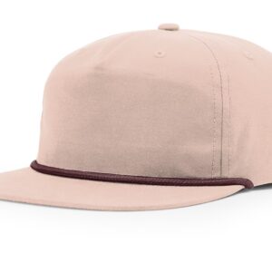 Pale Peach/Maroon