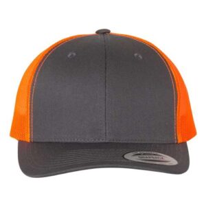 Charcoal/Neon Orange