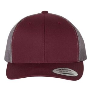 Maroon/Grey
